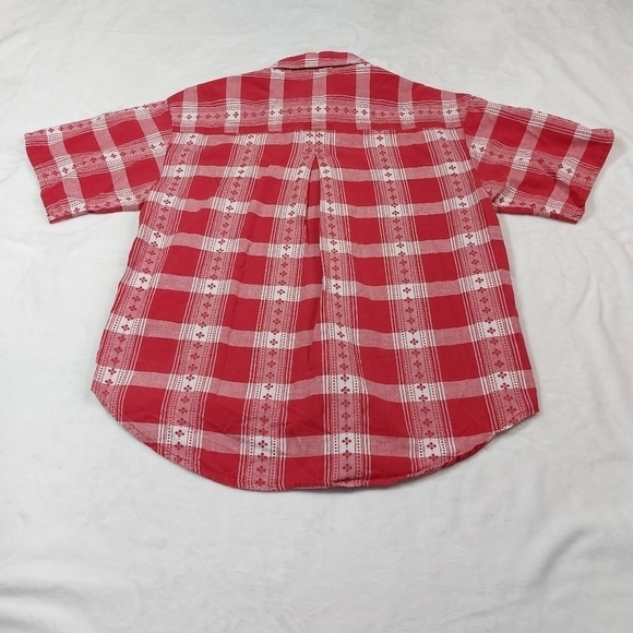 BACKROAD BLUES VINTAGE PLAID SHORT SLEEVE BUTTON DOWN SHIRT SIZE MEDIUM - Picture 8 of 8